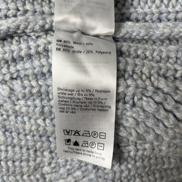 SAMSOE SAMSOE Women Kei turtleneck 11250 Color Gray Dawn Size Medium - Picture 13 of 14